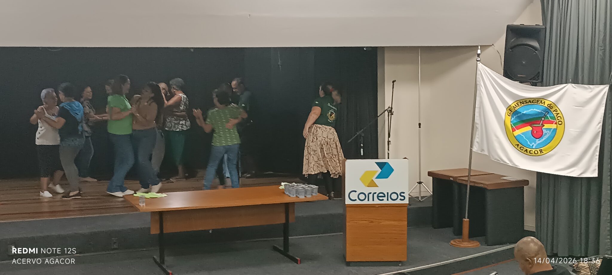 Mensagem do Pago – Primeiro Ensaio