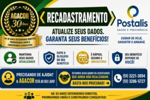 Recadastramento do POSTALIS